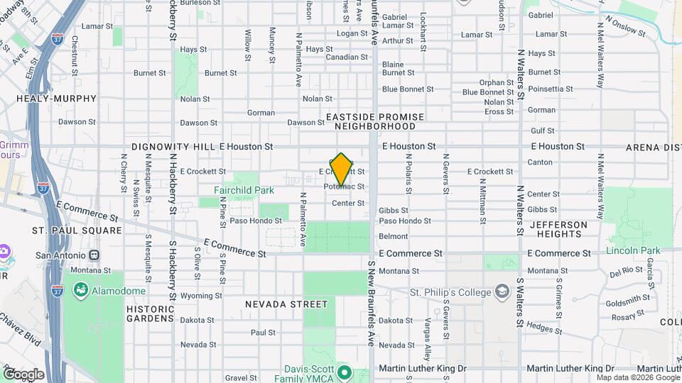 624 Potomac St Mapa y Detalles de la Ubicación