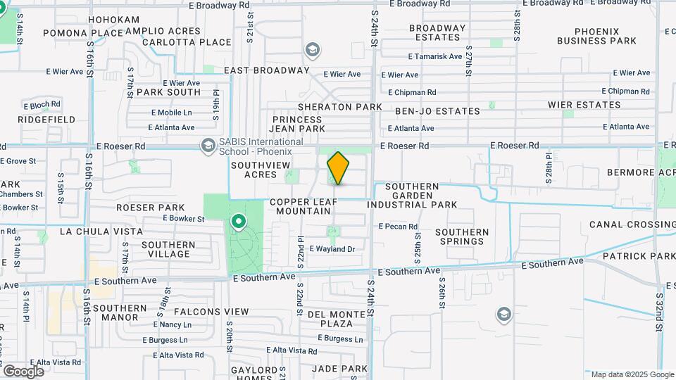 2303 E La Salle St Map and Location Details