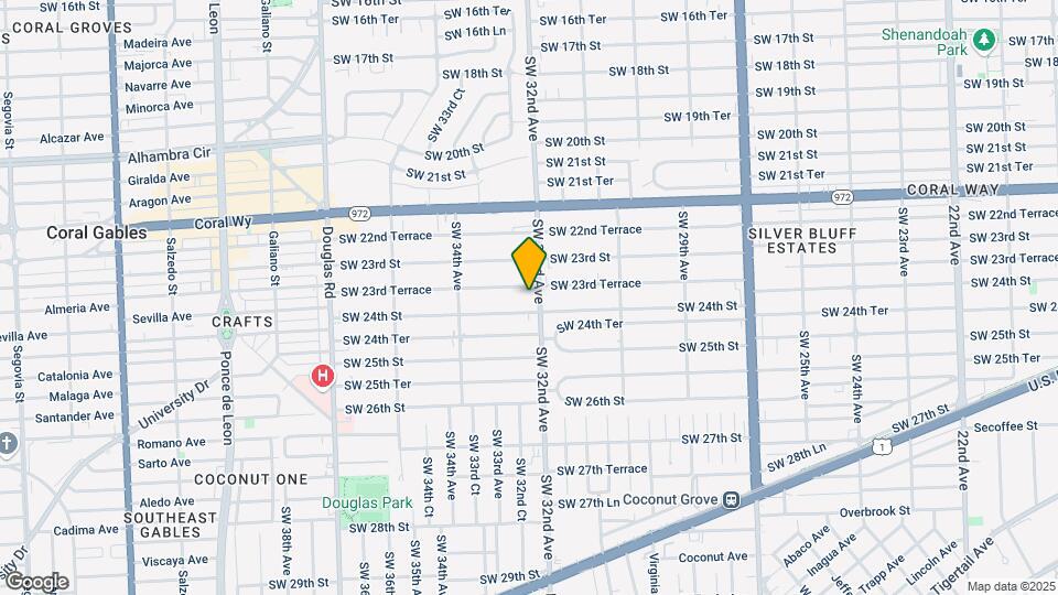 2368 SW 32nd Ave Map and Location Details