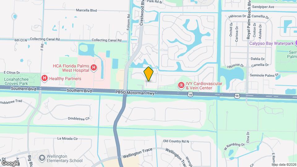 1400 Crestwood Ct S, Unit 1407 Map and Location Details
