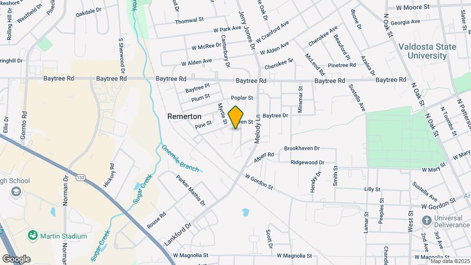 1532 Woodard St Map and Location Details