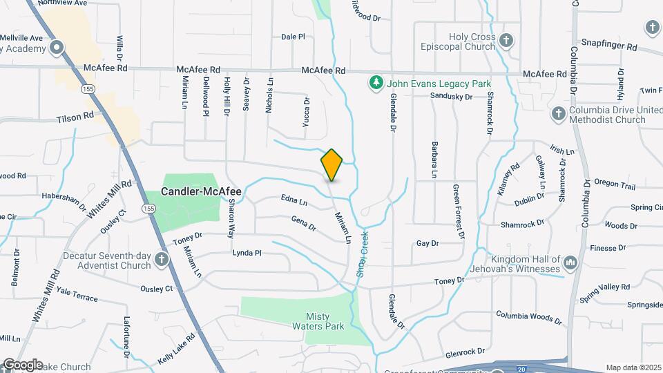 2386 Miriam Ln Map and Location Details