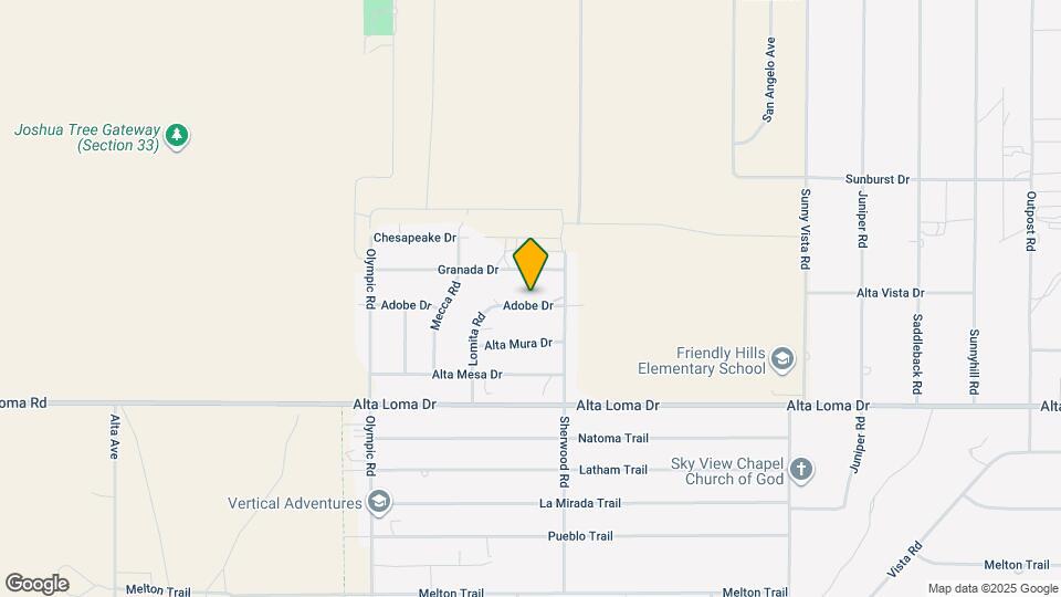 60410 Adobe Dr Map and Location Details