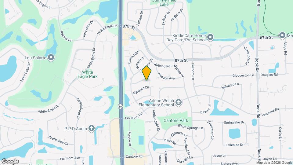 2923 White Thorn Cir Map and Location Details