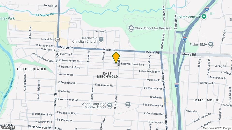 387 E Royal Forest Blvd Map and Location Details