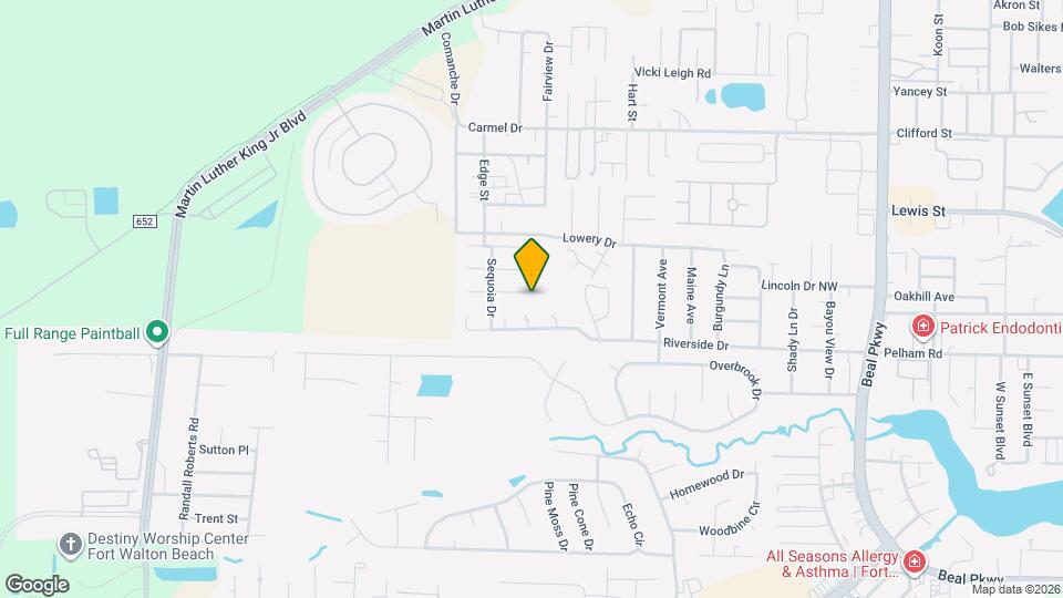 606 Ironwood Dr Map and Location Details