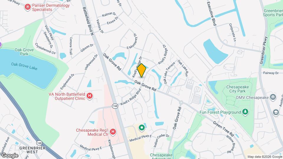 204 Knell's Ridge Dr Map and Location Details