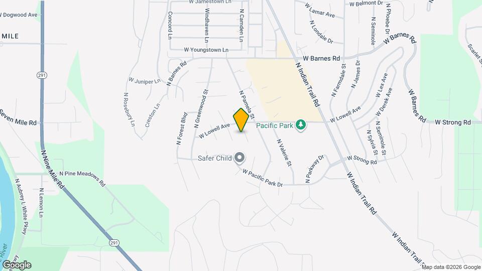 8615 N Kelly Ct Map and Location Details