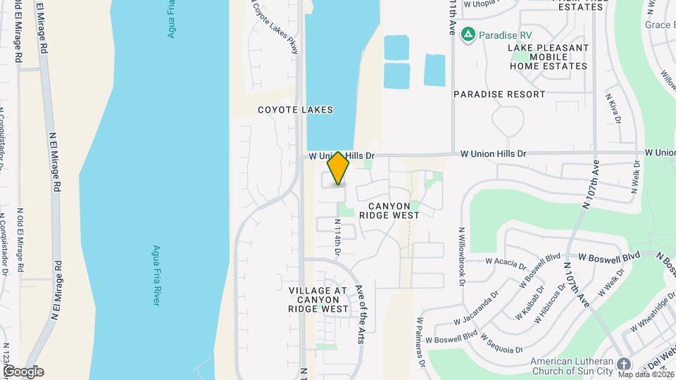 11443 W McCaslin Rose Ln Mapa y Detalles de la Ubicación