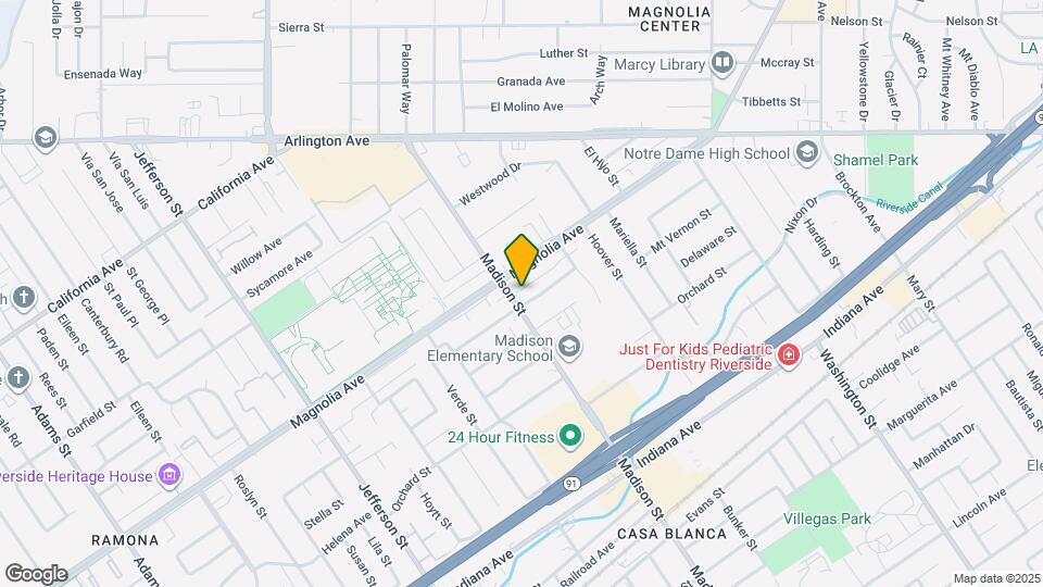 Potomac Apartments Map and Location Details