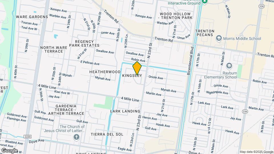 5913 Nightingale Ave Map and Location Details