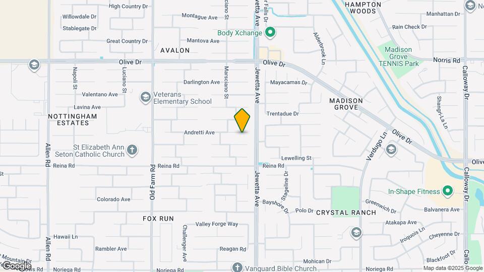 11313 Andretti Ave Map and Location Details