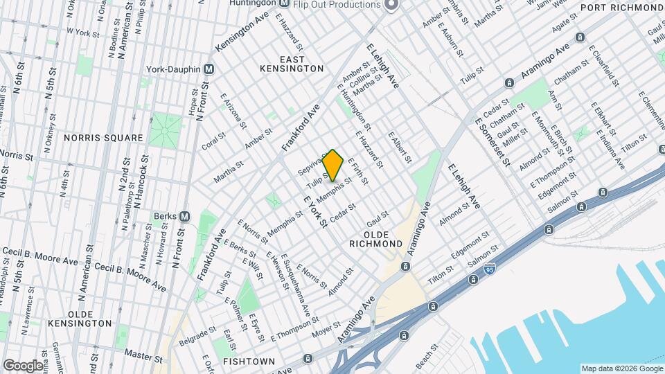 2446 Memphis St Map and Location Details