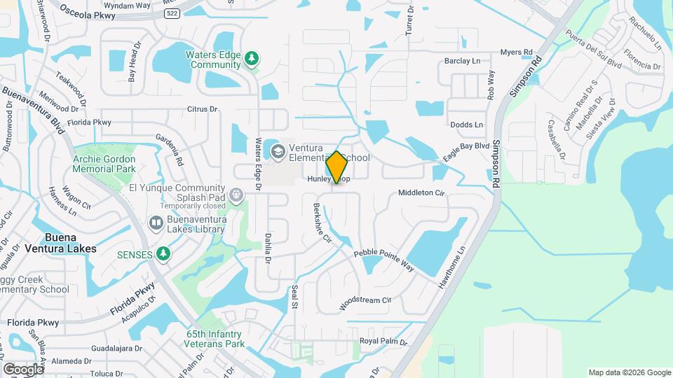 2843 Berkshire Cir Mapa y Detalles de la Ubicación