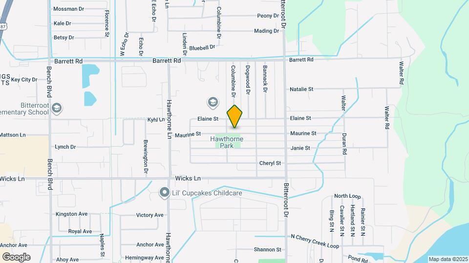 1411 Maurine St Map and Location Details