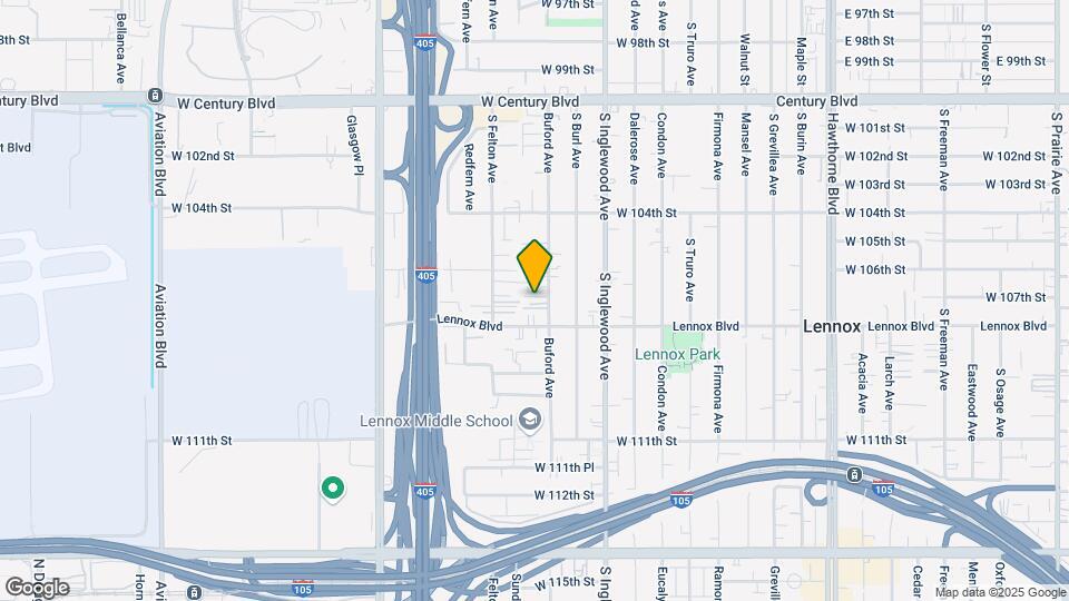10711 Buford Ave Map and Location Details