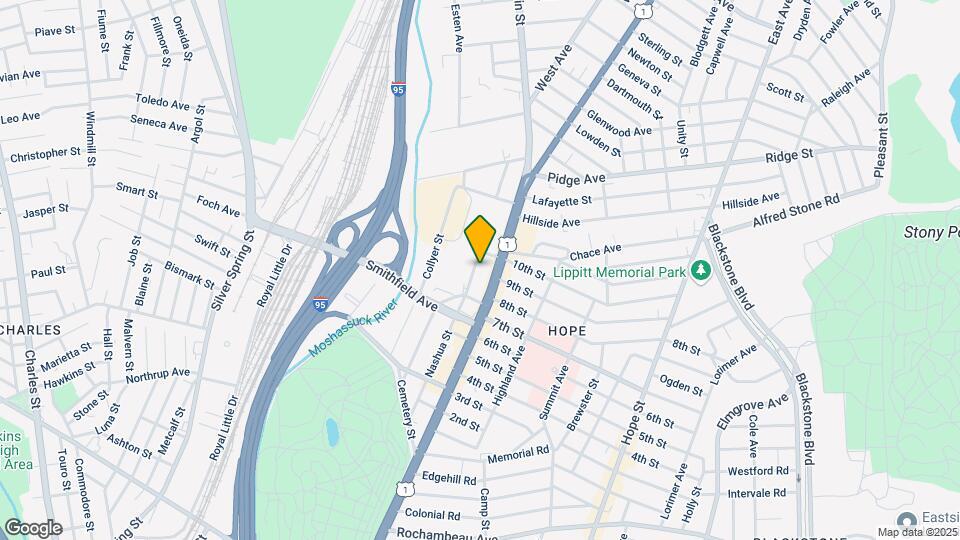 191 Nashua St Map and Location Details