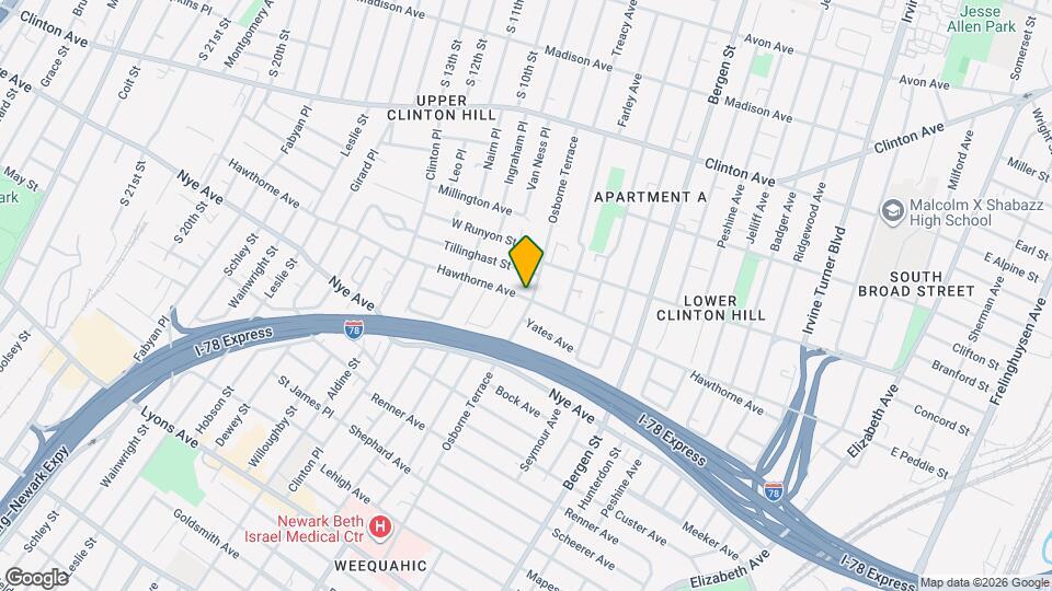 319 Hawthorne Ave Map and Location Details