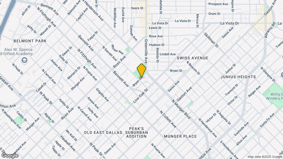 5114 Bryan St Map and Location Details