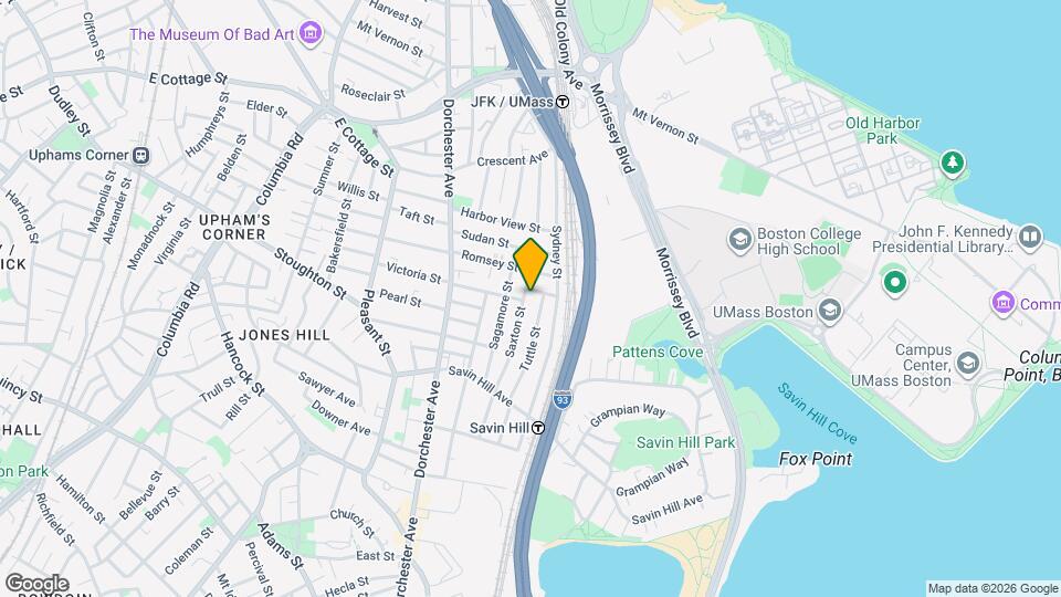 79 Saxton St, Unit 3 Map and Location Details