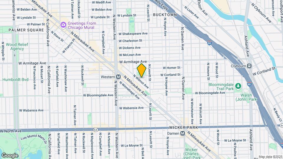 1845 N Wilmot Ave Map and Location Details
