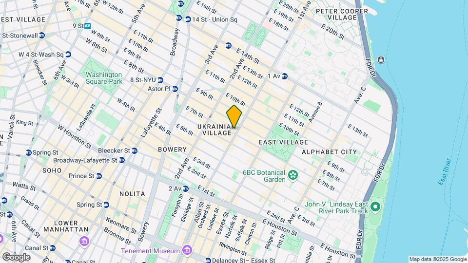 115 First Ave Mapa y Detalles de la Ubicación
