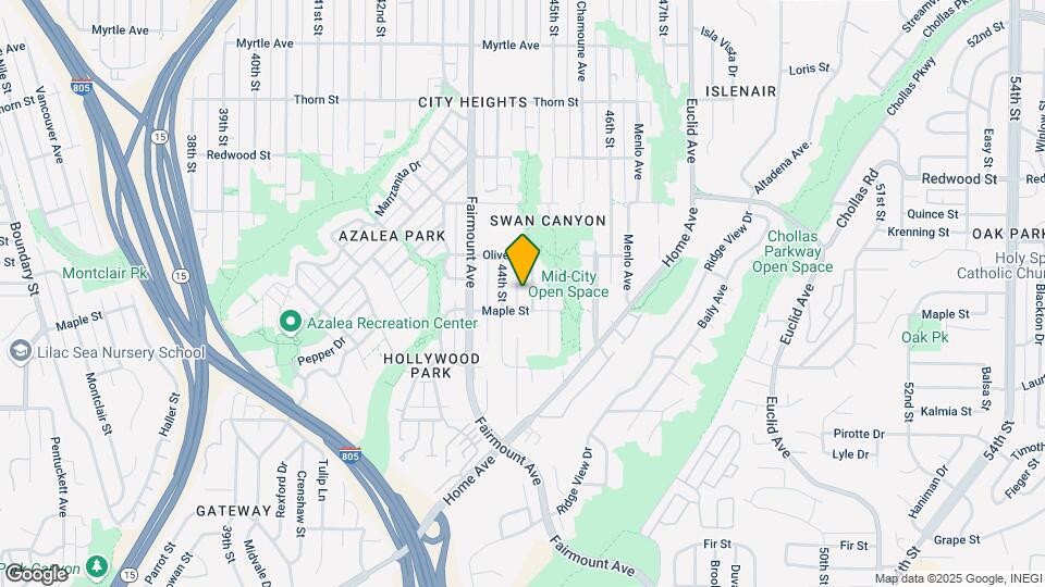 2626 Highland Ave Mapa y Detalles de la Ubicación