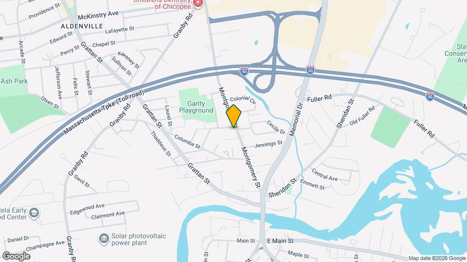 201 Montgomery St, Unit 1st floor w/in-unit laundry! Map and Location Details