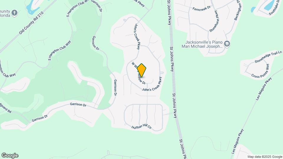 1552 W Windy Willow Dr Map and Location Details