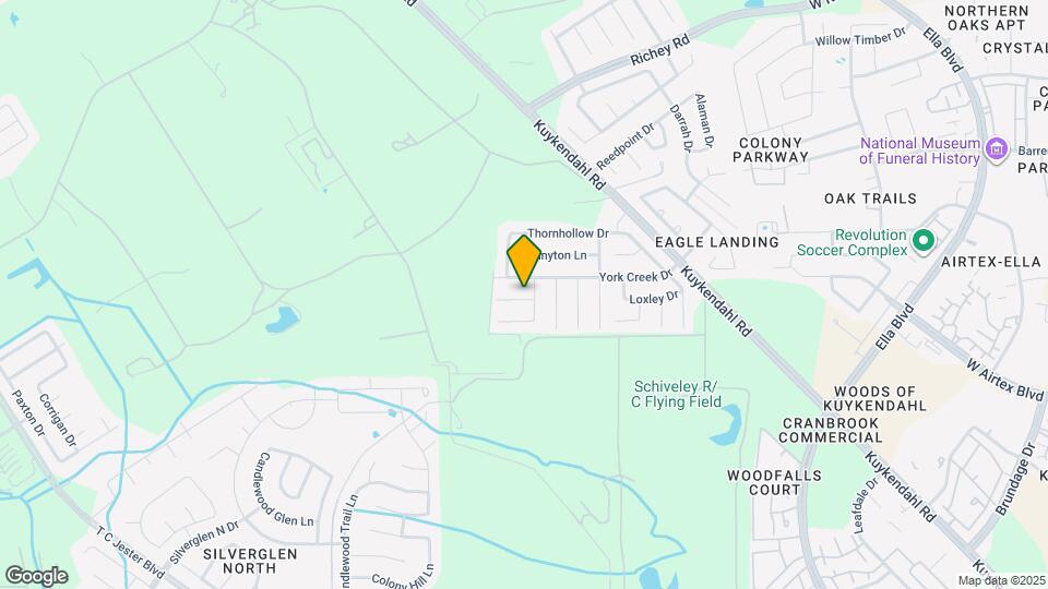 1710 Thornhampton Ct Map and Location Details