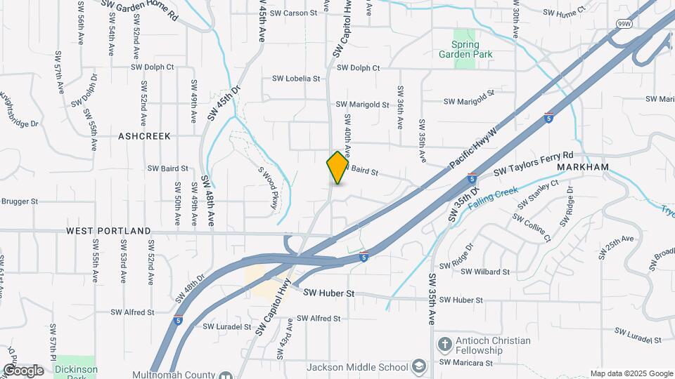 9514 SW Capitol Hwy Mapa y Detalles de la Ubicación