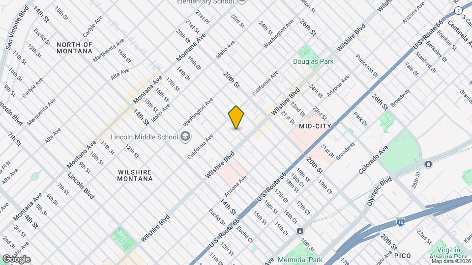 1132 18th St Map and Location Details