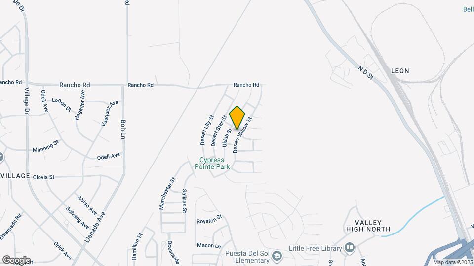 16738 Desert Willow St Map and Location Details