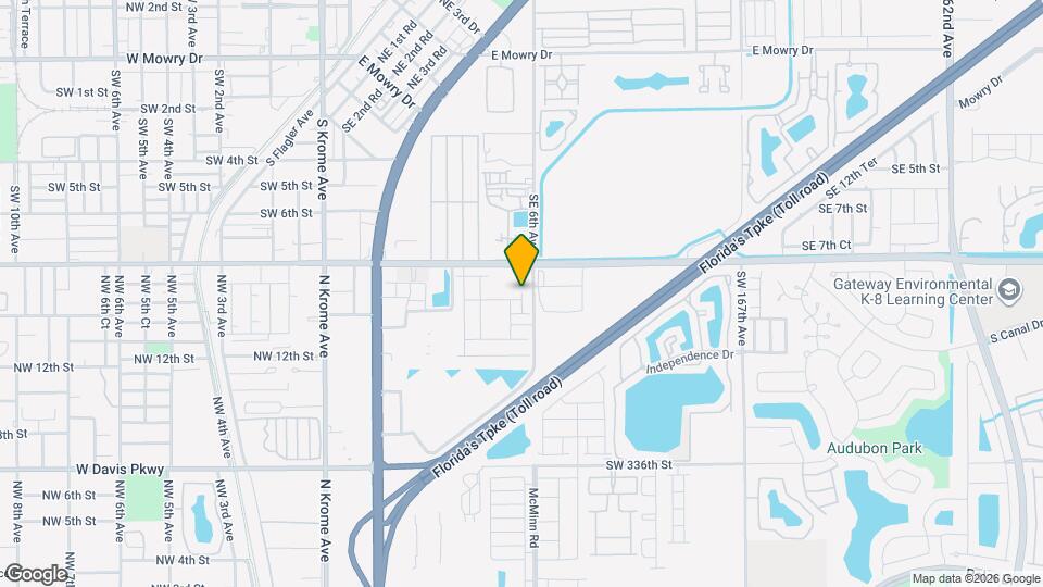 1534 NE 5th Ct Map and Location Details