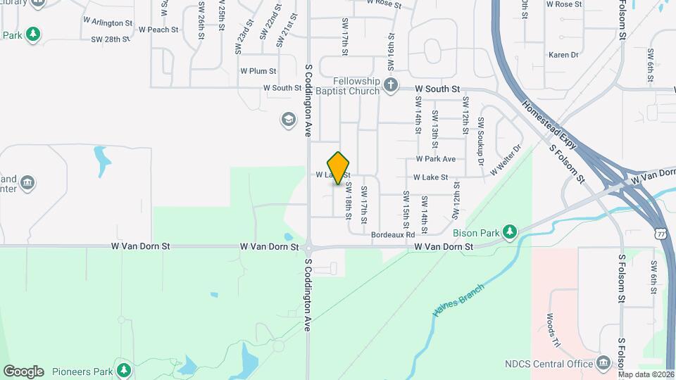 2554 SW 19th St Map and Location Details