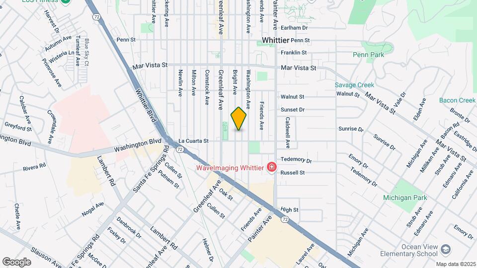 7944 Bright Ave Map and Location Details