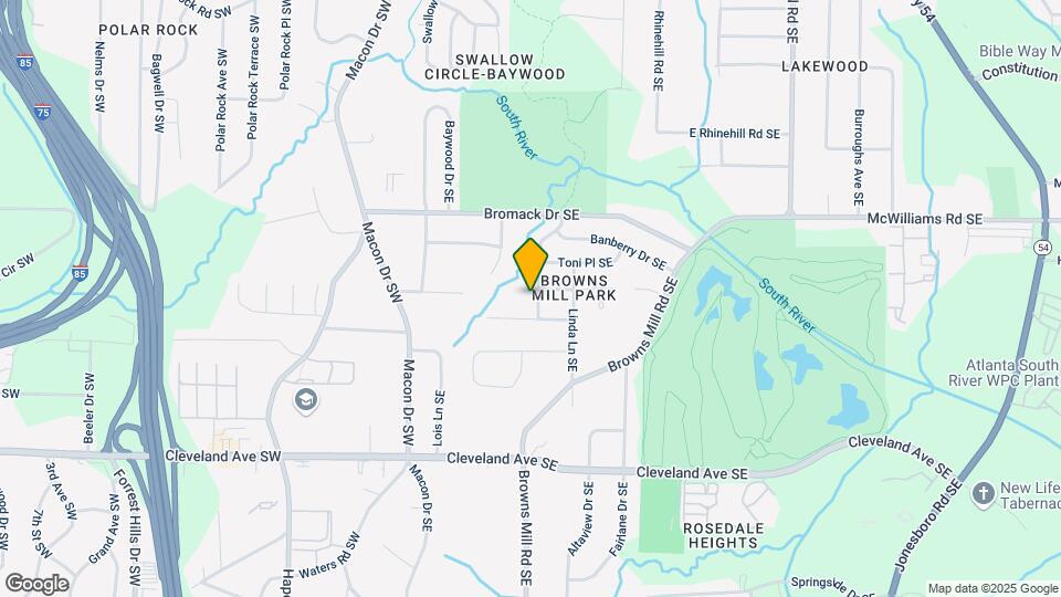 2493 Sunridge Ave SE Map and Location Details