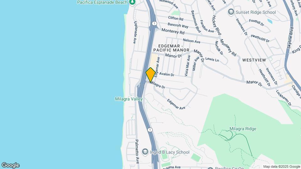 160 Milagra Dr Mapa y Detalles de la Ubicación