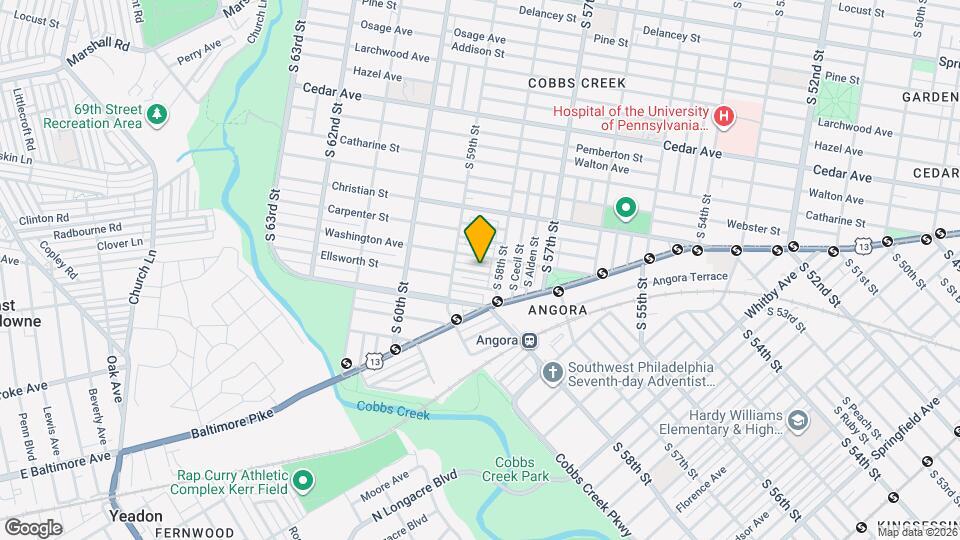 5823 Alter St Map and Location Details