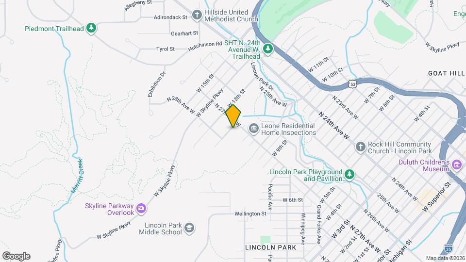 2706 W 12th St Map and Location Details