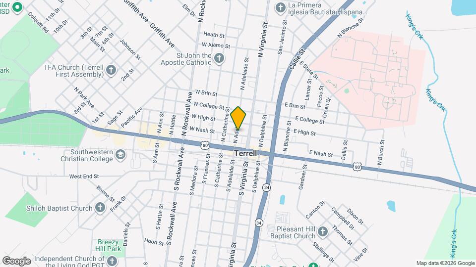 203 E Brin St Map and Location Details