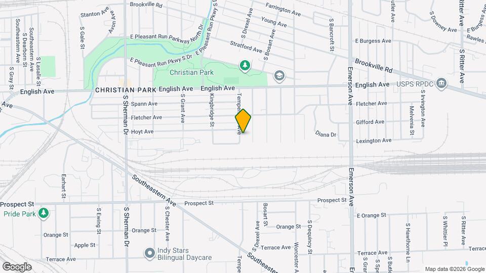 739 Temperance Ave Map and Location Details