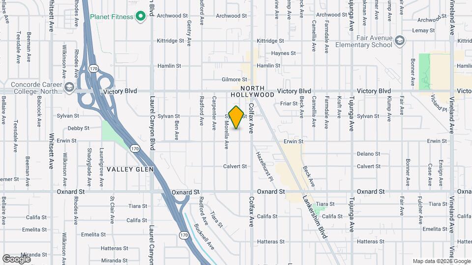 6223 Simpson Ave Map and Location Details