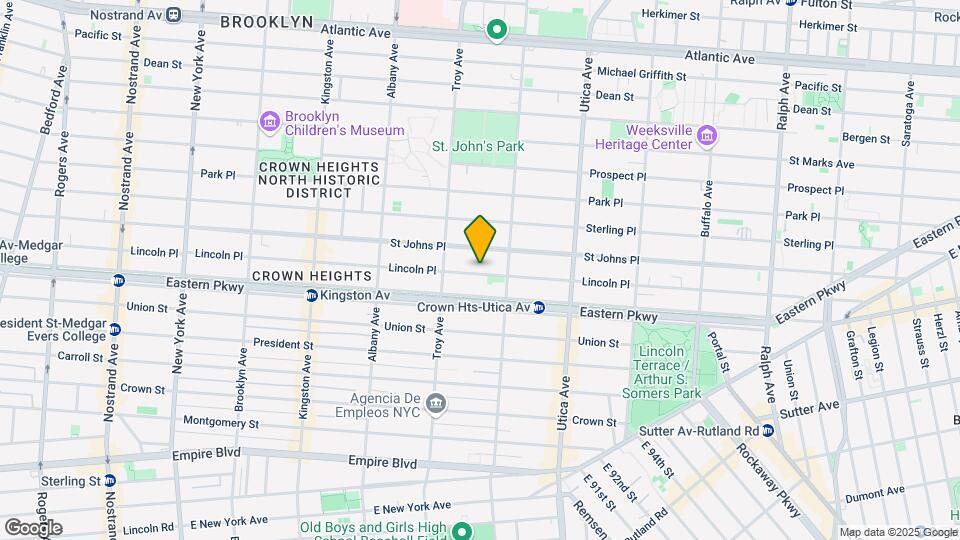 1257 Lincoln Pl Mapa y Detalles de la Ubicación