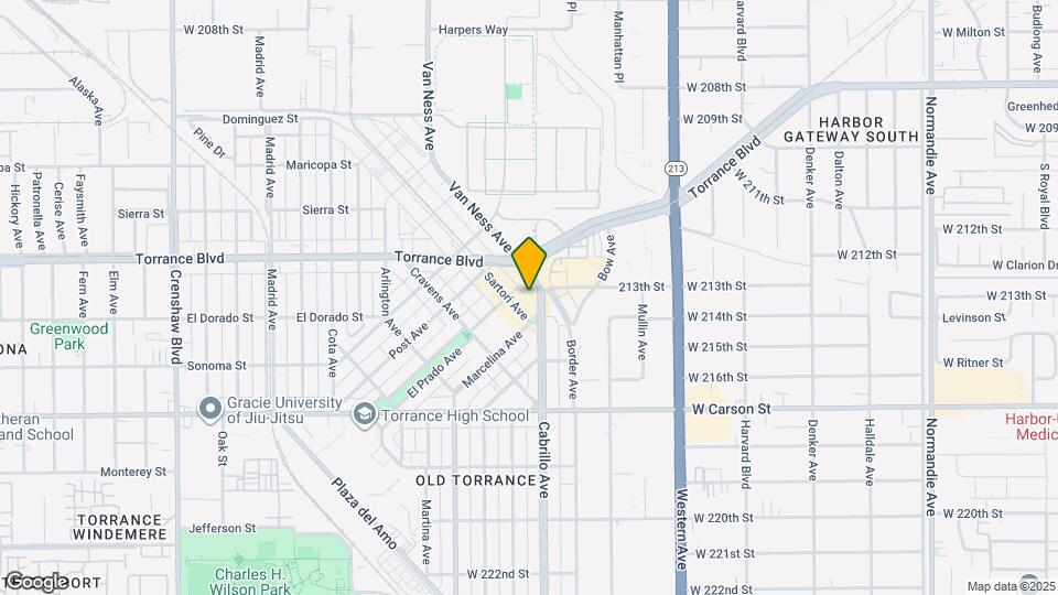 1301 Cabrillo Ave, Unit 210 Map and Location Details