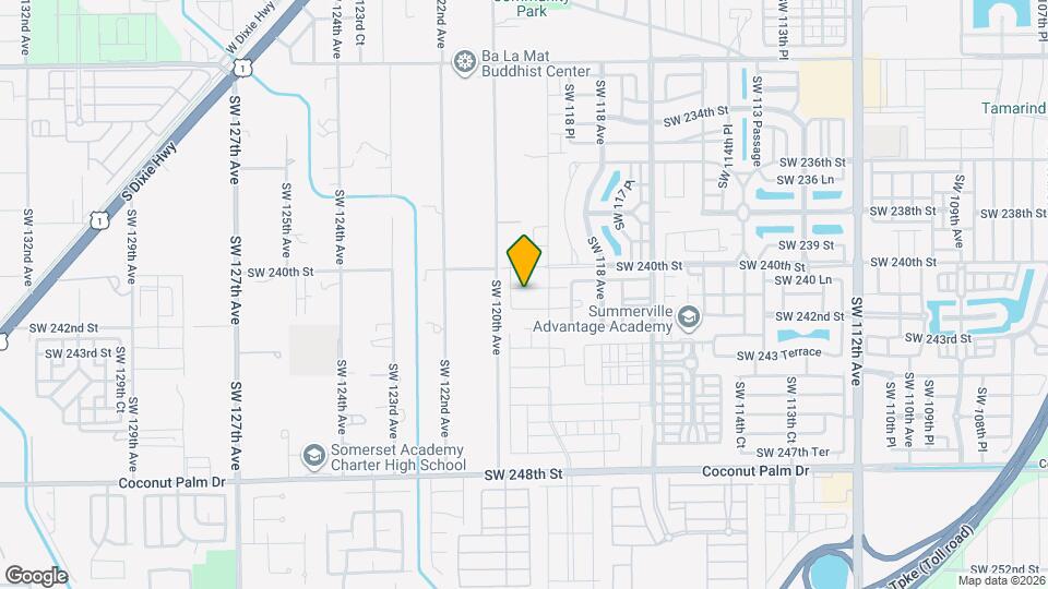 11946 SW 241st St Map and Location Details