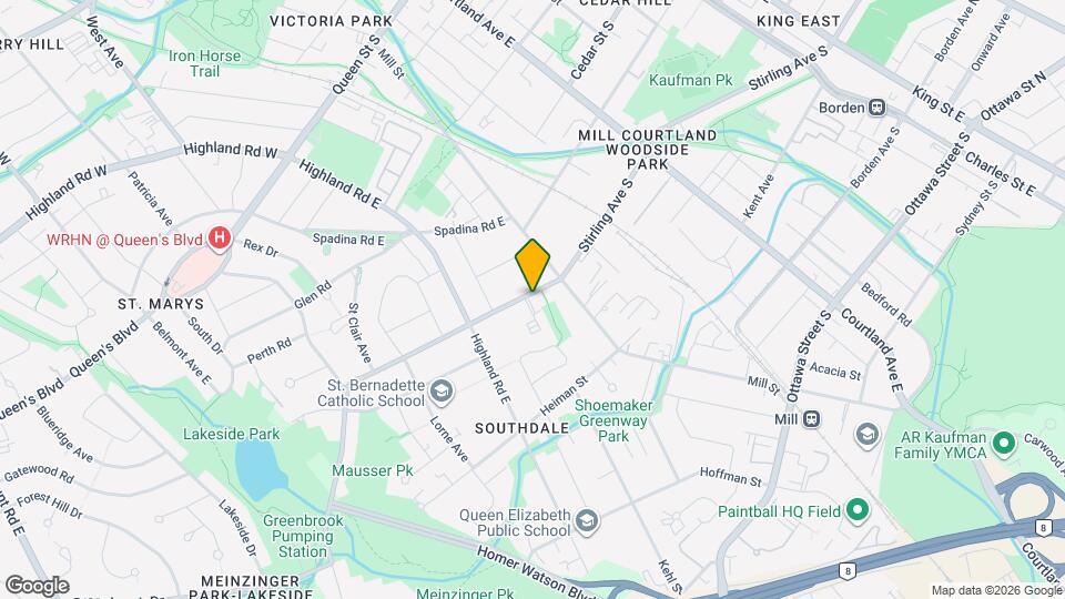 397 Stirling Ave S Map and Location Details