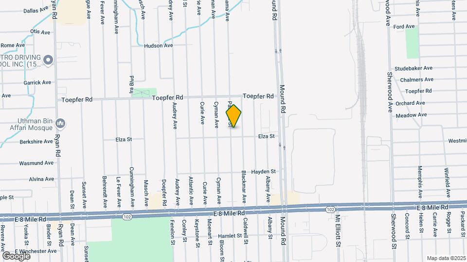 21418 Panama St Map and Location Details