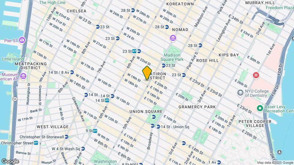 146 Fifth Ave Map and Location Details