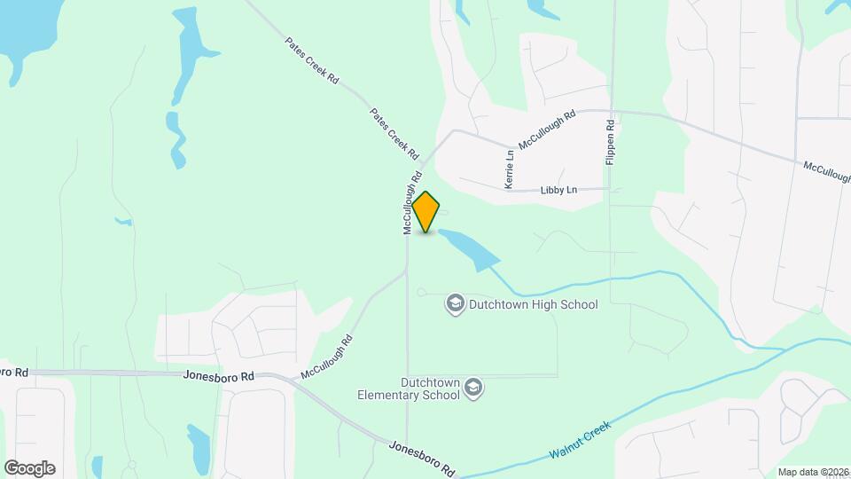 953 McCullough Rd Map and Location Details